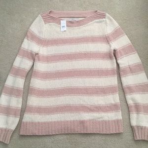 Loft comfortable striped sweater